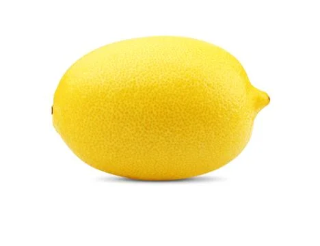 Lemon isolated on white Stock Photos
