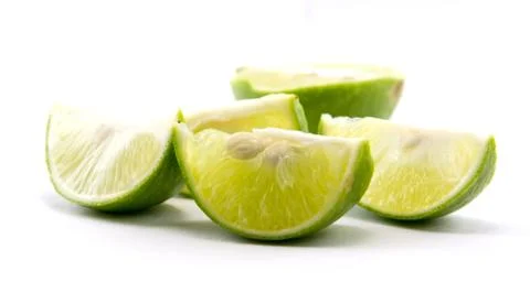 Lemon isolated on white Stock Photos