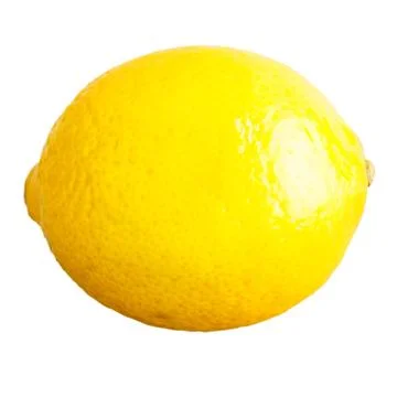 Lemon isolated on white Stock Photos
