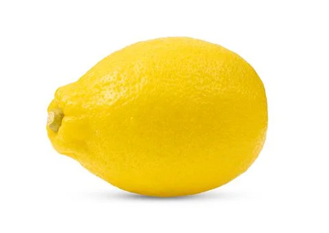 Lemon isolated on white Stock Photos