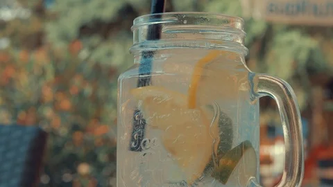 Lemon juice Stock Footage 91190475