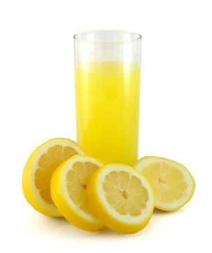Lemon juice Stock Photos
