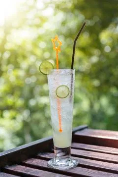 Lemon juice Stock Photos