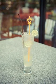 Lemon juice Stock Photos