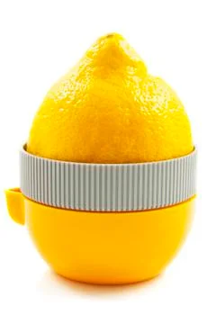 Lemon juice Stock Photos