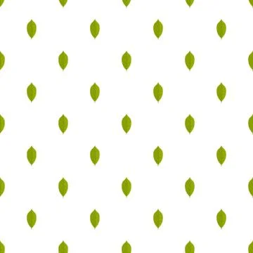 Lemon leaf pattern seamless Illustrazione stock
