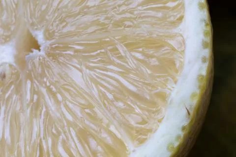 Lemon, macro, fruit, texture, yellow, peel, bubbles, sour, toning Stock Photos