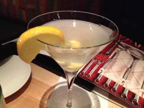 Lemon Martini Stock Photos