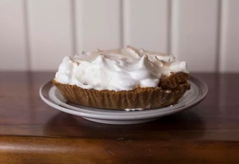 Lemon Meringue Pie Stock Photos