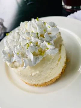 Lemon mousse Stock Photos