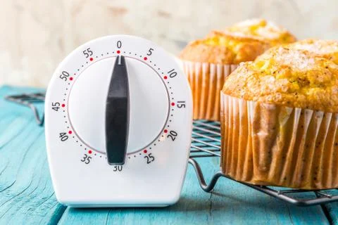Lemon Muffin Foto stock