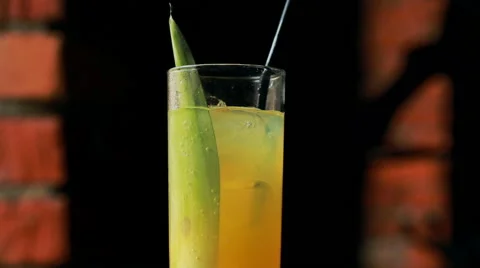 Lemon orange juice Stock Footage 64403663