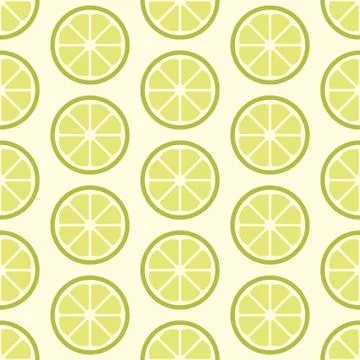 Lemon pattern Stock Illustration