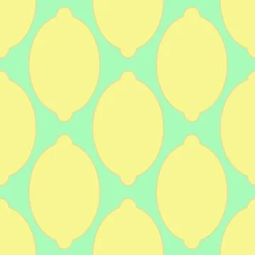 Lemon pattern Stock Illustration