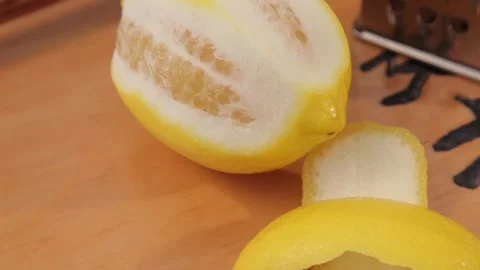 LEMON PEEL Stock Footage 155411765