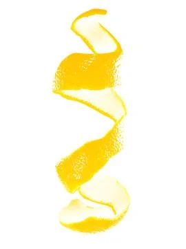 Lemon peel Stock Photos