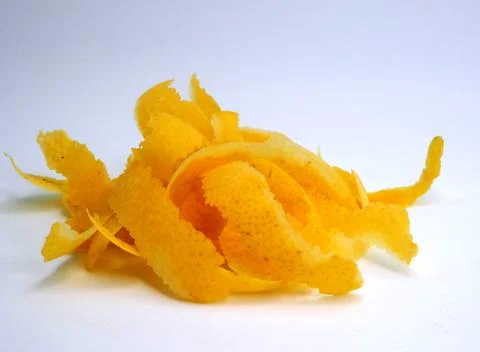 Lemon peel 库存照片