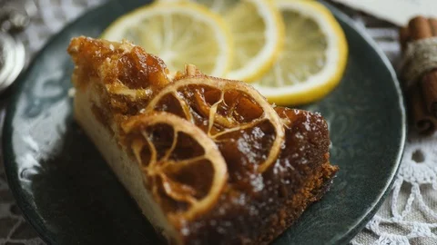 Lemon pie Video stock 102332404