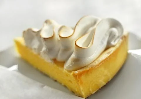 Lemon pie Stock Photos