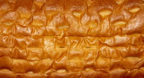 Lemon pie.Lemon pie background.A bun with lemon. Stock Photos