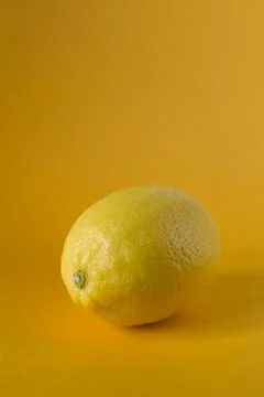 A lemon portrait	 Stock Photos