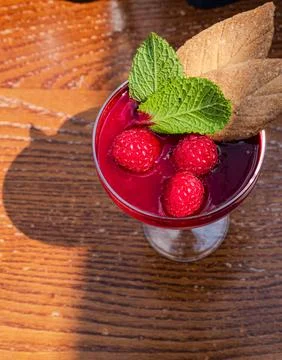 Lemon posset (v) Stock Photos