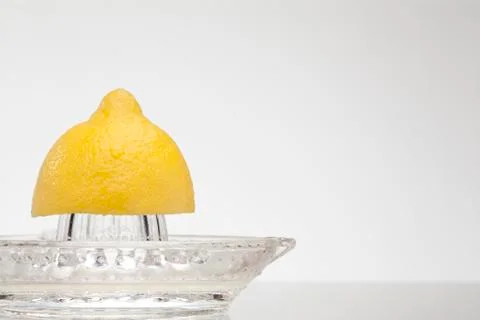 Lemon press Stock Photos