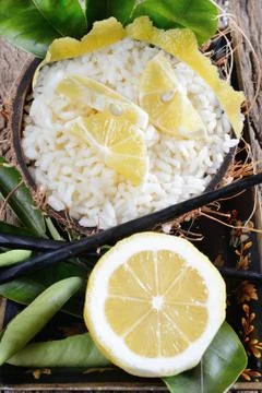 Lemon rice Stock Photos