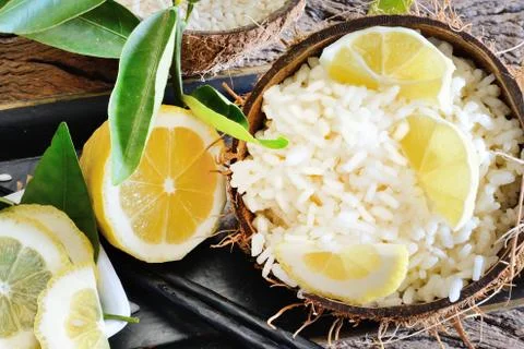 Lemon rice Stock Photos