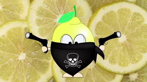 Lemon robber on the background of lemons. Stock Footage 150158054