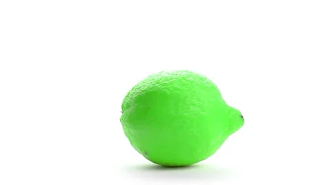 Lemon  rotating, studio shot on white background, Stock Footage 34503693