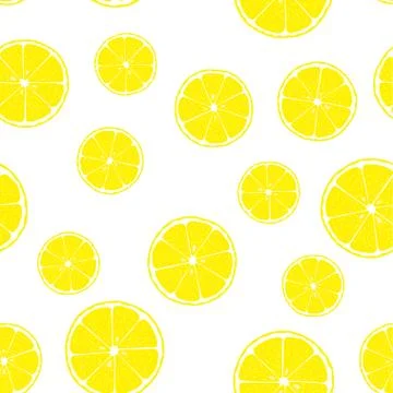 Lemon seamless pattern Stock-Illustration