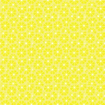 Lemon  seamless pattern vector citrus fruits wallpapers, fabric, texture, bac Stock Illustration
