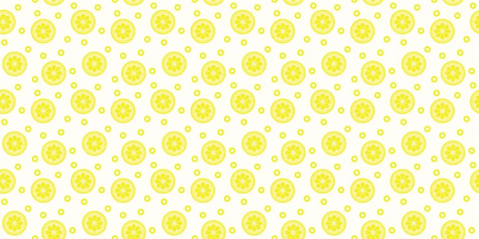 Lemon seamless repeat pattern vector background 스톡 일러스트
