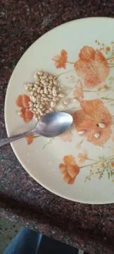 Lemon seeds Foto stock