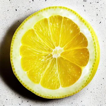 Lemon slice, clipping path, isolated on a white background Stock-Fotos