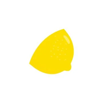 Lemon slice icon. Stock Illustration