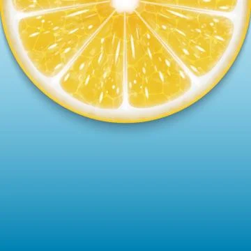 Lemon slice Stock Illustration
