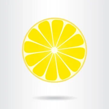 Lemon slice Stock Illustration
