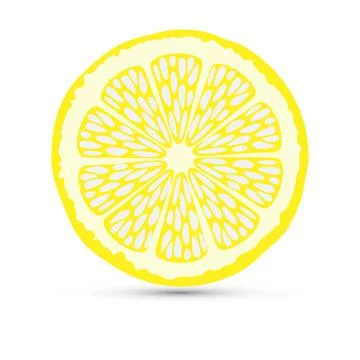 Lemon slice Stock Illustration