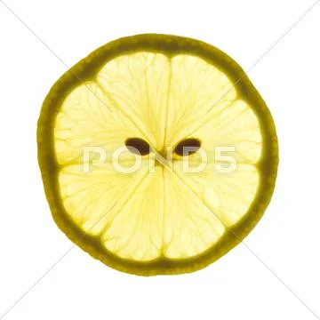 Lemon slice Stock Photos