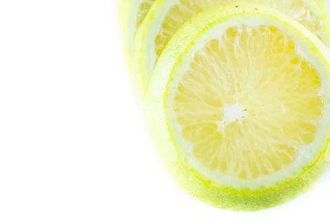 Lemon slice Stock Photos