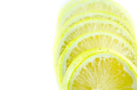 Lemon slice Foto stock