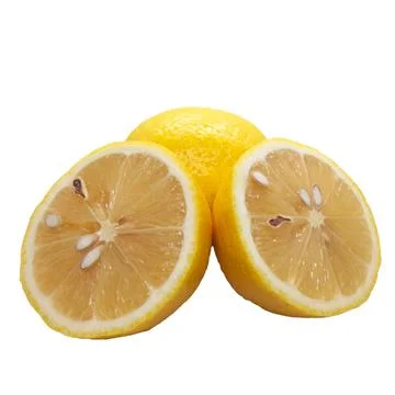 Lemon slice  on white background 11 Stock Photos