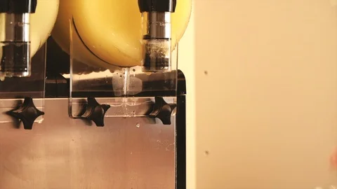 Lemon slush Stock Footage 93581628