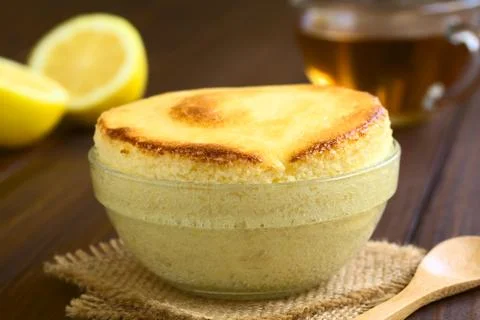 Lemon Souffle Stock Photos