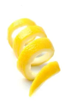 Lemon spiral Foto stock