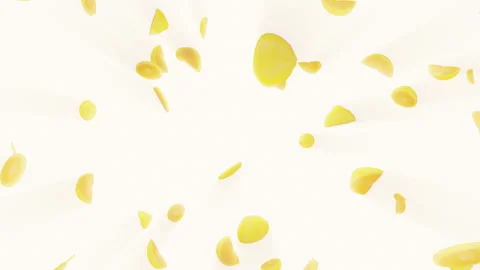 Lemon Splash Burst Pastel Background Stock Footage 312423292