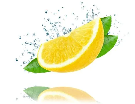 Lemon splash Stock Photos