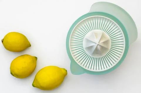 Lemon squeezer 03-lemons Stock Photos
